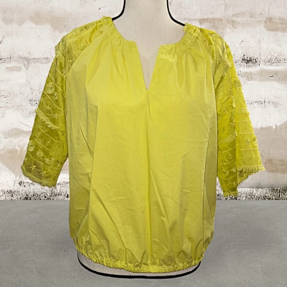 LIMEADE MID SLEEVE BLOUSE